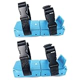 Jorzer .Toddler Ice Skates, Adjustable Kids Ice Skates with Strong Belt Buckle for Winter Toddler Beginner Training Aid Shoes, Blue Sporting_Goods.