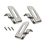 DCK299P2, DCK240C2, DCK299M2, DCK551D1M1, DCK940D2, DCK221F2, DCK444C2, DCK287D1M1, Clip Hook Kits Compatible with D-Wa-t 20V Power Tools 3 Sets -  N268241 Belt Clip Hook Kits