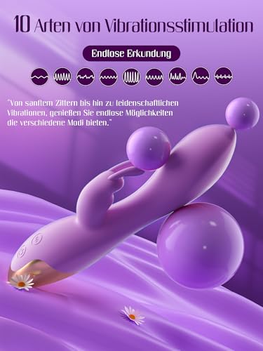 Miniatura 5 de Hivefun Vibrador Para Mujeres Juguetes Eróticos Para Pareja Sexuales, Juguetes Sexuales Consolador Con 10 Modos De Vibración, Sex Toy S Female Vibradores Consoladores Para Hombre Sexuales Dildos