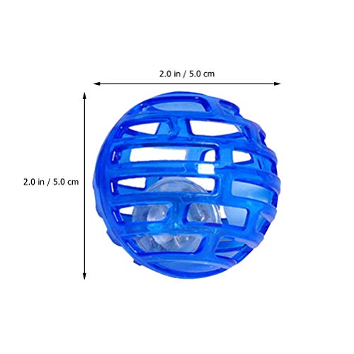 Conjunto de brinquedos de bola de sino de gato engraçado resistente à mordida luminosa para gatos de