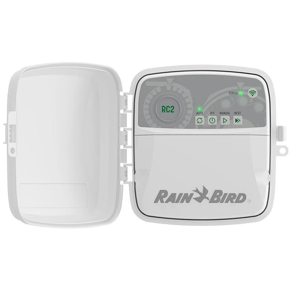 Rain Bird RC2-230V - Programador de 8 estaciones WiFi de exterior – F56128