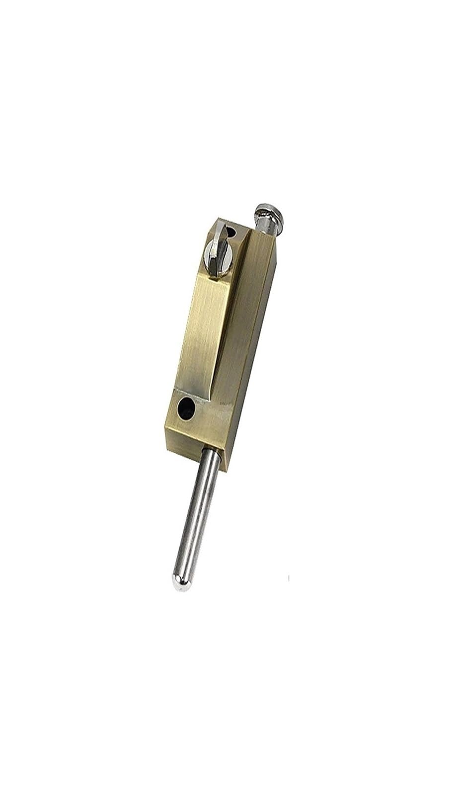 Opeximatun Green Patina Door Lock Bolt, Door Lock Bolts Sliding Barrel Bolt Latch Spring Multicolor