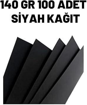 MONARTY Paperart 140gr A4 Siyah Fotokopi Kağıdı 100'lü Paket