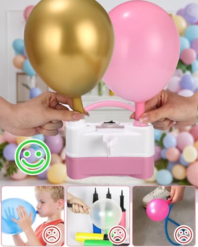 Miniatura 7 de Inflador Electrico Globos, De Eléctrico,Globos,Hinchador Globos,Maquina Inflar Electrica,220v 400w Para Decoraciones De Cumpleaños Y Bodas, Fiestas