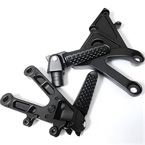 Image of Motorcycles Footpegs Front Footrest Bracket for Honda CBR600RR CBR 600RR 2003-2006 2004 2005 Black