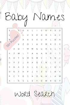 Paperback Baby Names Word Search: 52 Puzzles based on Baby Names Book