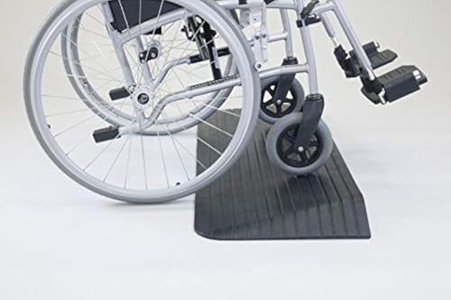 The Ramp People Rubber Ramps for Wheelchairs 2.5cm - 10cm (10cm/4') 1000kg Capacity Rubber Threshold...