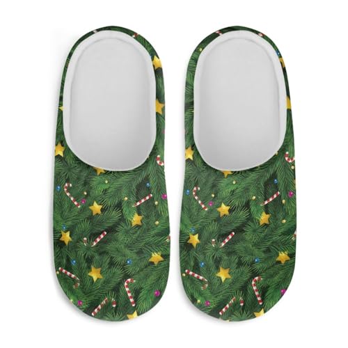 Halloween Slippers for Women Indoor Only Warm Spa Slippers for Men Comfy House Bedroom Shoes2