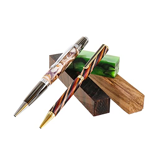 Milescraft 4701 Pen Press – Join Turned Pens & Projects – Advanced, Spring-Loaded Design Holds Workpiece In Place & Adjusts Size Quickly Using Six Quick-Flip Stop Settings. Includes Two Receiving Tips #TOP7