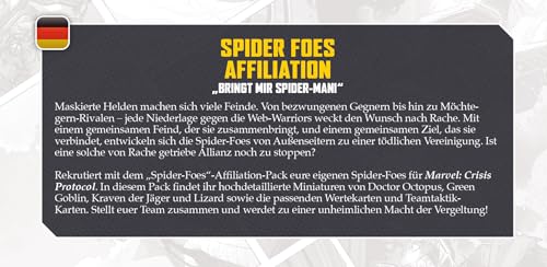 Marvel: Crisis Protocol Spider-Foes Affiliation Pack miniatura 5
