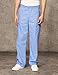 Dickies Mens Signature Elastic Waist Medical Scrubs Pants, Ceil Blue, Large US