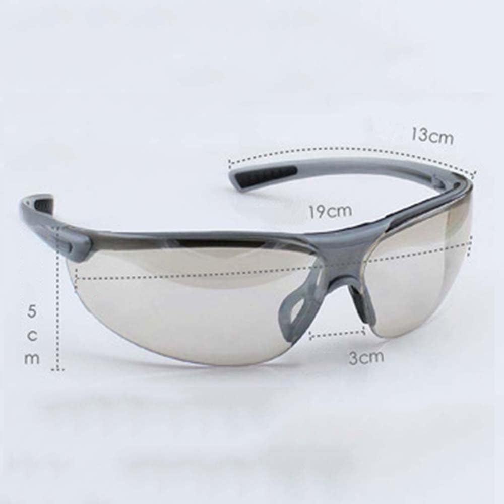 1791T Argent Lentille Réfléchissante Lunettes De Sport en Plein Air Vélo Anti-UV Anti Choc Lunettes Anti-Dust Lunettes De Sécurité