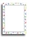 Baby Handprints Border Stationery Paper - 80 Sheets