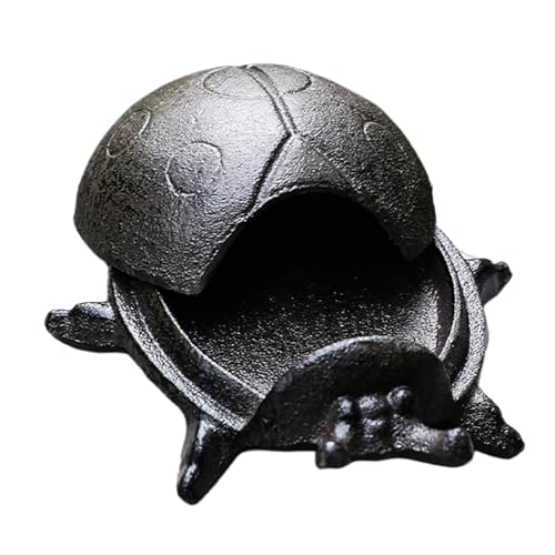 Schlüsselablage mit Tierfigur, Eisen, Marienkäfer, Retro-Schlüsselschale, Statue, Tier-Schmuckschatulle, rostfrei, Süßigkeitenschale für Eingangsbereich und Schreibtisch