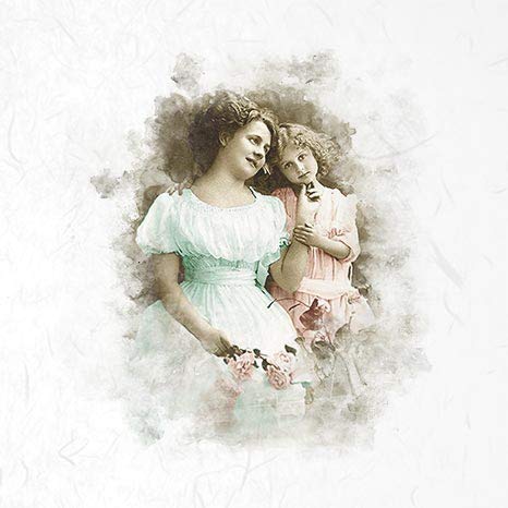 ITD Collection Papier de riz, RSM022, 14,8 x 14,8