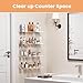 upsimples Acrylic Shelves for Bathroom Storage, 15