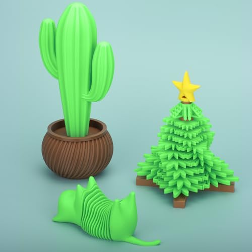 Image of 3DHoJor PLA Pro (PLA+) Filament 1.75mm, 3D Printer Filament, Cardboard Spool, Dimensional Accuracy + /- 0.03 mm-Peak Green, 1kg