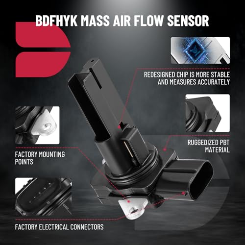 BDFHYK Mass Air Flow Sensor Meter MAF 22680-AA380 Compatible with Subaru Forester 2009-2014, 2008-2014 Impreza 2008-2014 Legacy 2008-2014 Outback 2.0L 2.5L 3.6L - Thumbnail 4