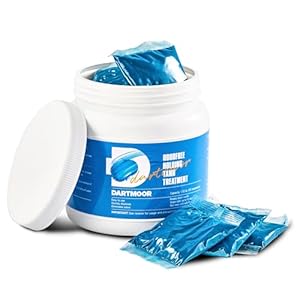 DARTMOOR Holding Tank Treatment Drop-Ins, 20 Pack Water Tank Odor Treatment for RV Boat Septic Tank Household Portable Camping Toilet, Water Soluble Deodorizer for Odor Control Waste Tissue Breakdown