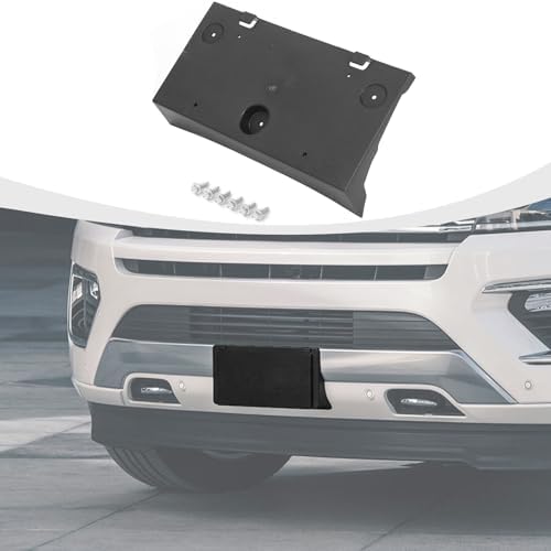 Genuine Ford Front Bumper License Plate Mounting Bracket For 2017-2018 Escape - OEM Black Plastic 7 thumbnail image