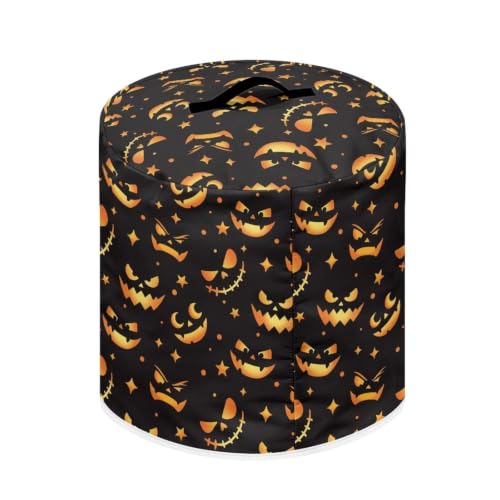 Image of Halloween Cool Pumpkin Kitchen Appliance Cover Appliance Cover | Protect from Scratches Delicate Kitchen Suitable for Most Models Picnic Party Gifts for Female Friend 8 Quart