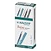 Hauser Sonic Gel Pen Box | Attractive Foiled Body | Stylish Metal Clip | Refillable & Waterproof Gel Ink | German Technology For Smooth & Effortless Writing | Black Ink, Set Of 10 X 2 Pack