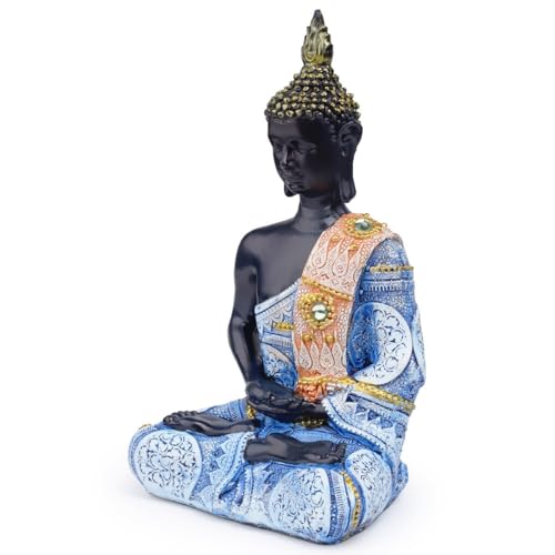 Statue de Bouddha thaïlandais, figurine de collection de 20 cm