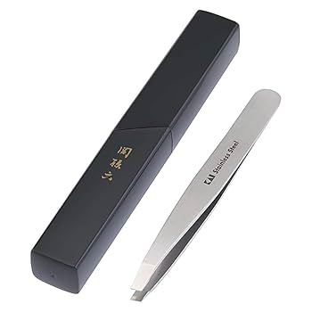 カイの毛抜 Amazon | 貝印(Kai Corporation) KAI 関孫六 毛抜き 先斜 収納