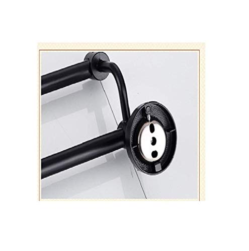 Barre porte-serviettes eaBlack en acier inoxydable facile à installer - 6