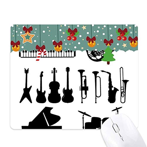 Tapis de souris antidérapant Sax musique classique pour éviter la fatigue au bureau