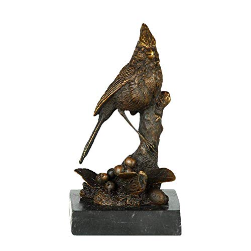 Statue d'oiseau chanceux en cuivre cadeau de mariage