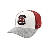 ZHATS Standard NCAA Officially Licensed Hat Fitted Ally, White, Medium