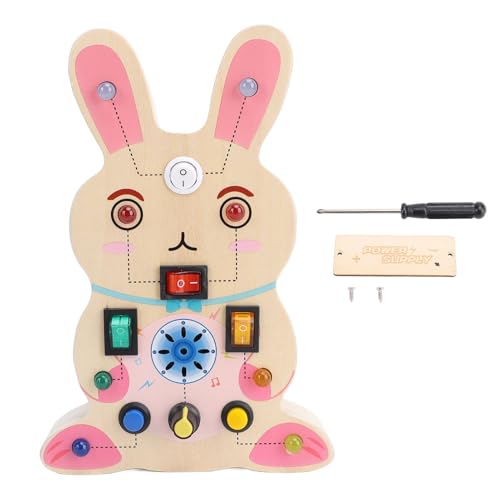Light Game con Interruptor de Madera, Juguete Educativo Sensorial para Niños, Material de Madera, Dispositivo en Vivo para Educación en Casa miniatura 6