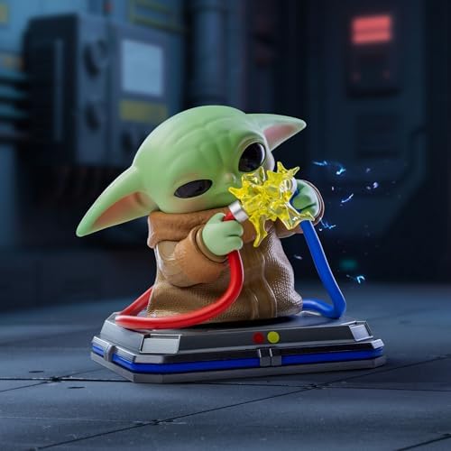 POP MART Star Wars Grogu Tiny But Mighty Series Figures, Disney-Star Wars Blind Box Action Figures, Random Design Collectible Toys for Home Decor, Birthday Gifts for Girls Boys Women Men, Single Box - 3