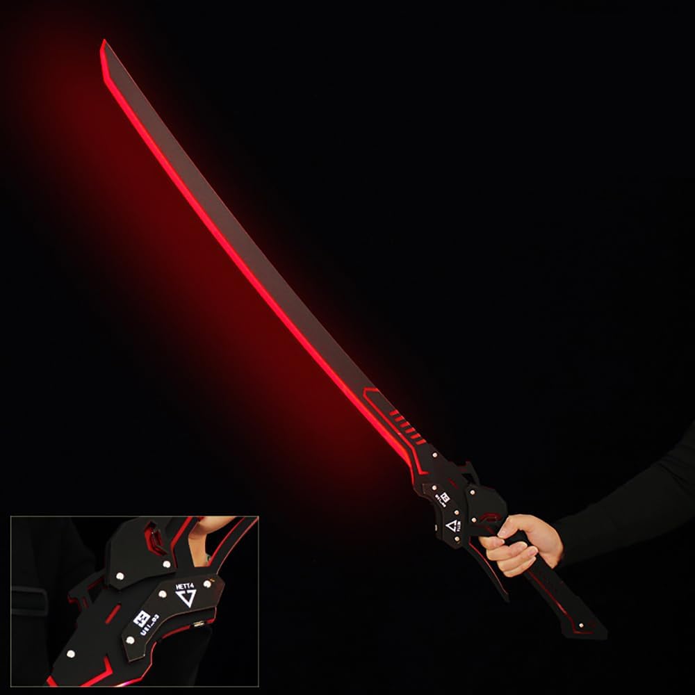 Amazon.co.jp: ライトセーバー サイバーパンク 発光 武器 コスプレ道具