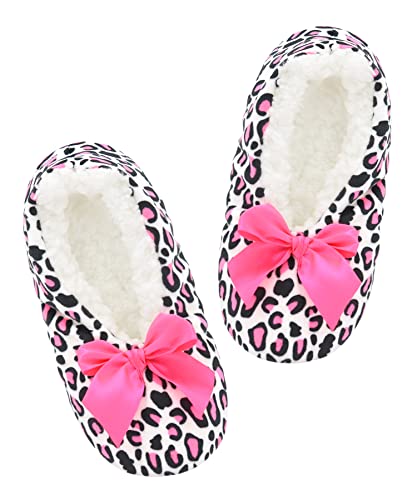 Image of Keyela Women Cozy Warm Slipper Socks, Non Slip Gripper Indoor House Socks | Soft warm cozy fabric, gripper anti-slip bottom for bedroom, lounge and all indoor daily use
