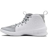Under Armour Damen Jet 2019 Basketballschuh, Grau (Mod Gray (101)/Weiß), 43 EU