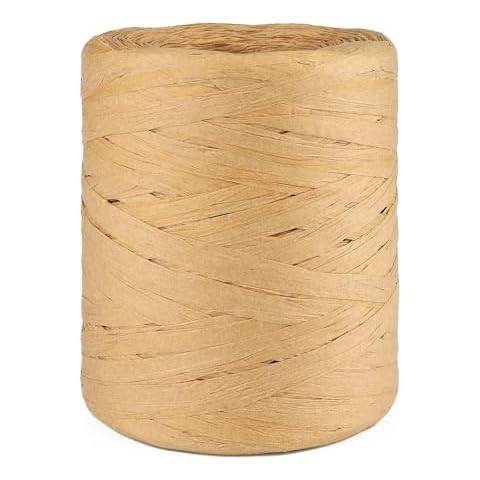 G2PLUS 218 Yards Raffia Ribbon Cover