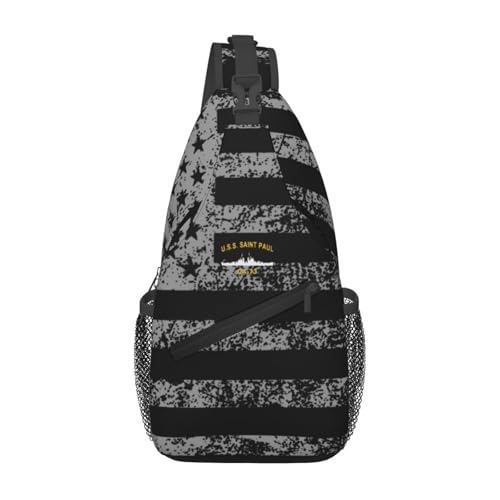 Bolso Sling USS Saint Paul CA-73 para Hombre, Pequeño miniatura 2