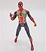 Premium SpiderMan Action Figure with LED in Iron Spider Costume
