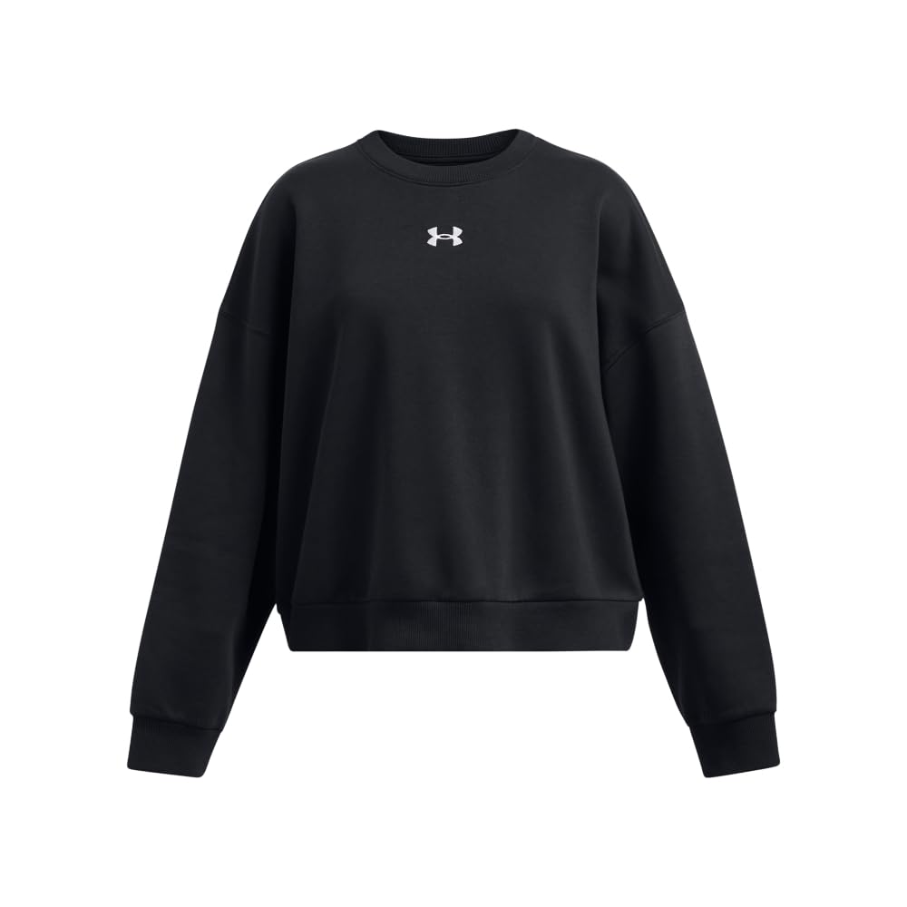 

                                                    Under Armour Girls' Rival Fleece Oversized Crew, (