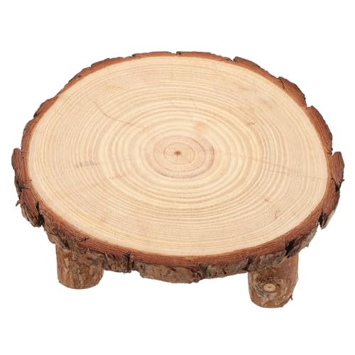 Garneck Supporto Per Piante Da Porta Torta in Legno Piedistallo Per Vasi Di Fiori Per L'arredamento Della Casa