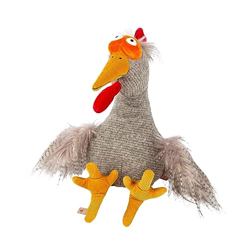 Sigikid 42984 Chilling Chicken Kikeriki Kuscheltier für Mädchen und Jungen: Sammeln, Schenken, Spielen, Schmusen, empfohlen für Kinder und Erwachsene von 3 bis 99 Jahren