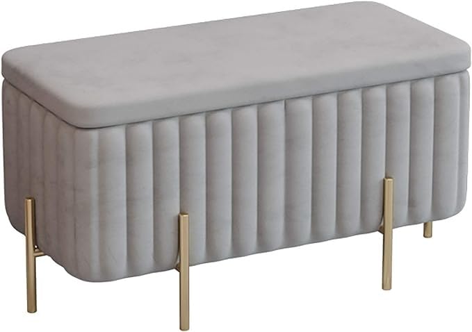 Banc à chaussures chic pour optimiser l'entrée et ranger la chambre à coucher