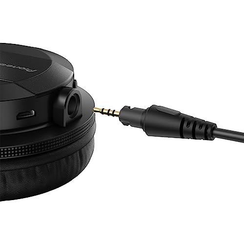 Pioneer DJ HDJ-CUE1BT-K On-Ear Wired Headphones with Bluetooth, Black by Pioneer DJ - Image 5