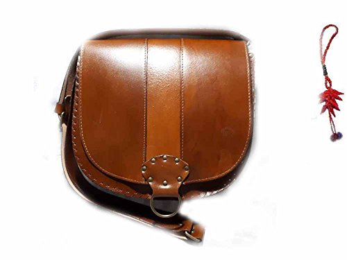 Sac en cuir sans poches intérieur nude | Trouvez vos clés en un instant