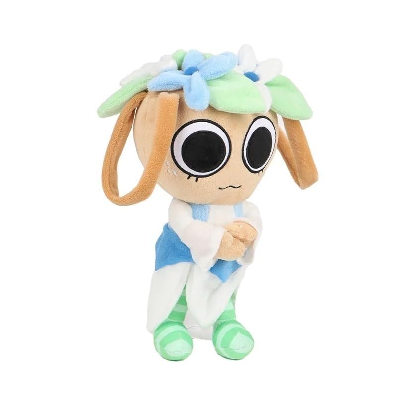 CBFGGOEUDFBS Plush Stuffed Doll Soft Throw Pillow Decorations Birthday Party Favors Halloween(White)