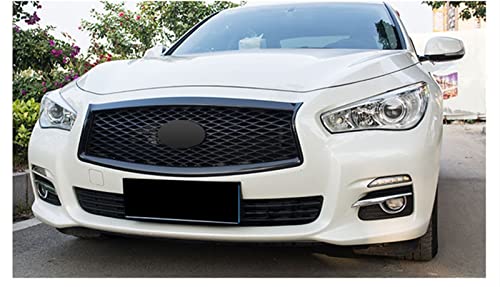 Rejilla de parachoques frontal para Infiniti Q50 que realza y protege el diseño del cofre 3