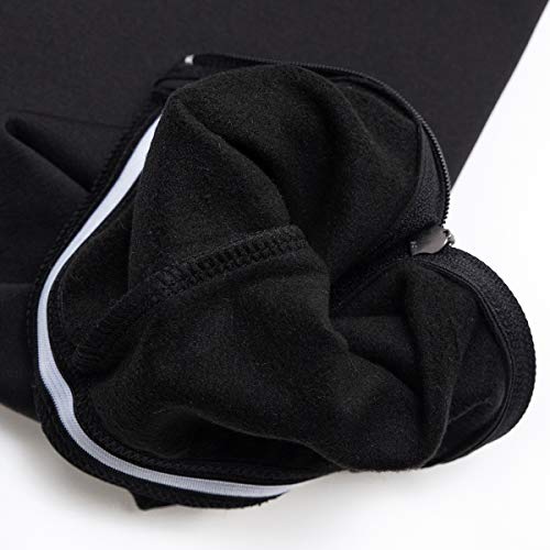 Men's Cycling Bib Tights 4D Padded Winter Thermal Wear Up Classic Series Bike Pants Outdoor Leggings Cycle Riding Bike Clothes (S, BIB) Black - Thumbnail 3