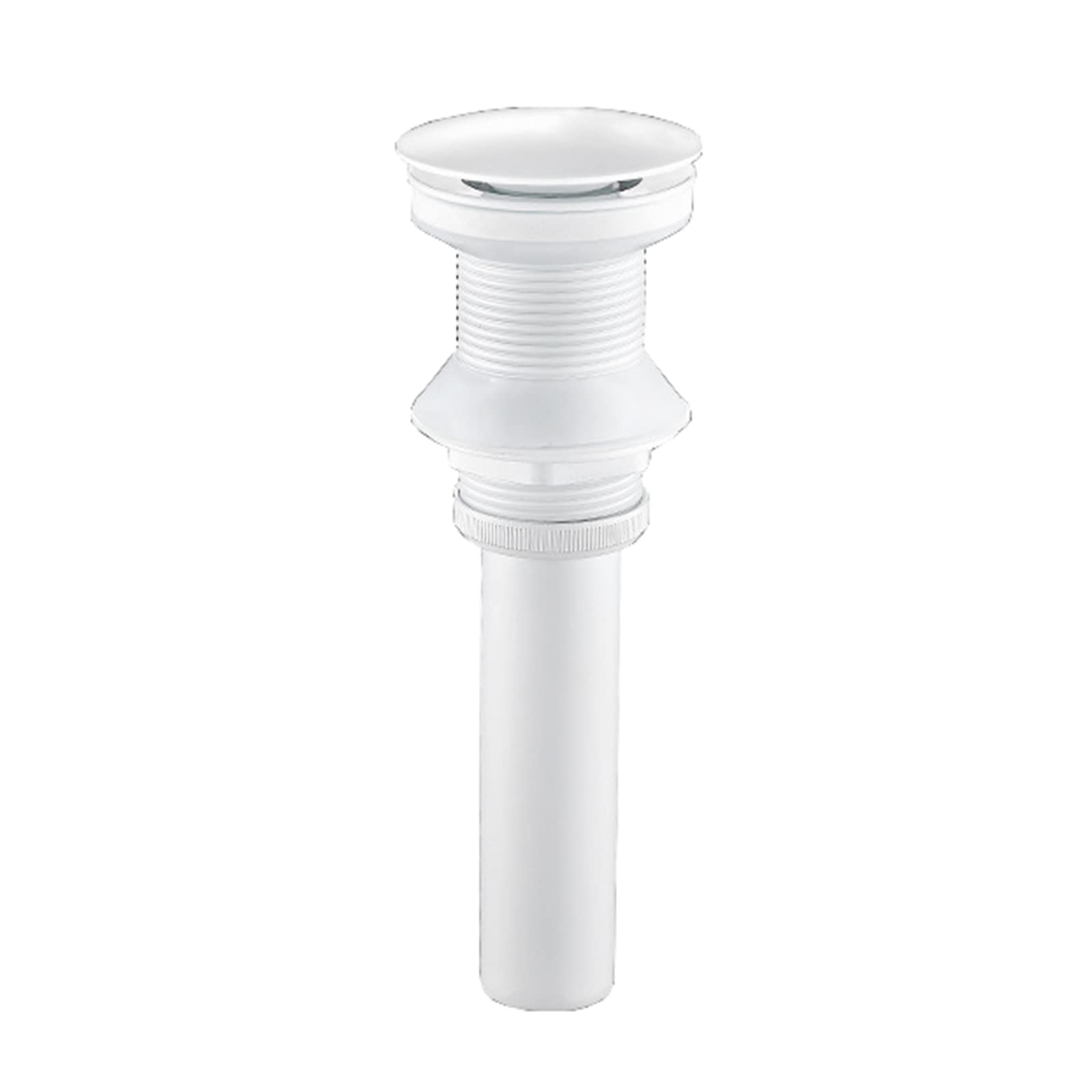 Bonde De Lavabo Pop-Up Universel,Blanc,Bonde De Lavabo Pop-Up Universel,Bonde Lavabo Standard,Bonde Rebondissante,Laiton Anti-corrosion,Avec Panier,Blanc B